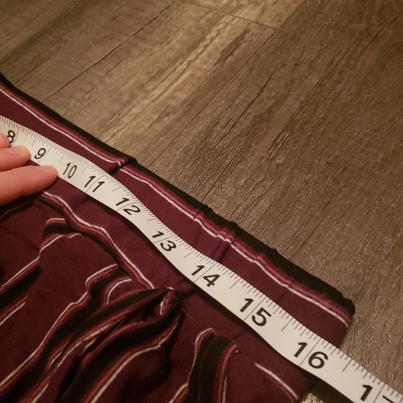 Maroon wide leg pants - Picture 4 of 5